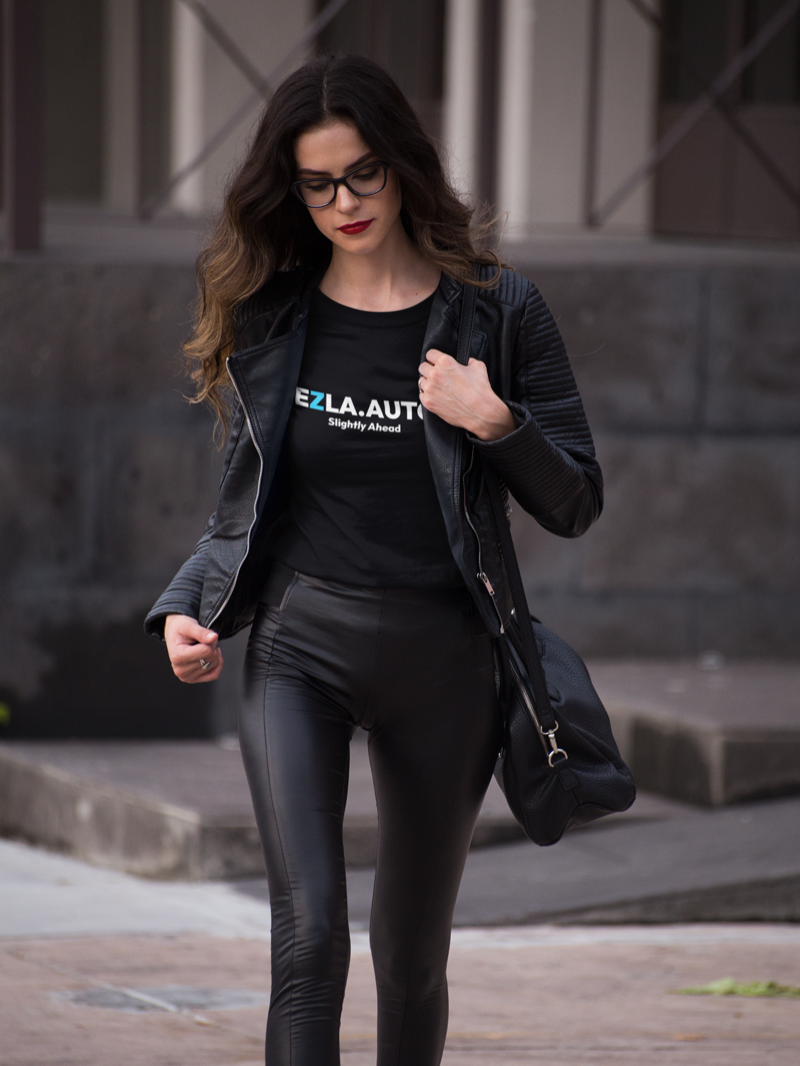 TEZLA.AUTOS black t-shirt